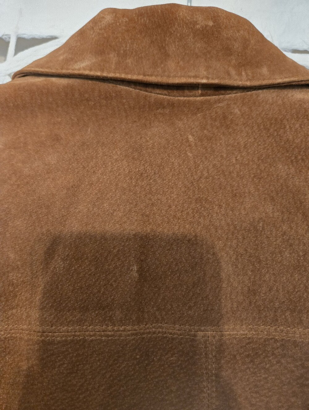 Vintage Valerie Stevens Suede Single-Button Blazer in Brown Jacket 4P - Picture 10 of 11